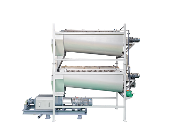 双滚筒固液分离机